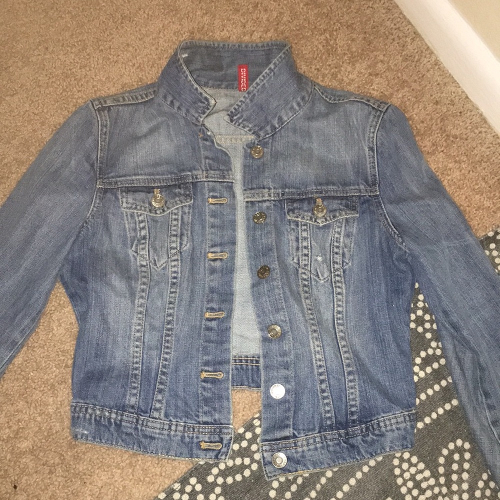 Cropped Jean Jacket